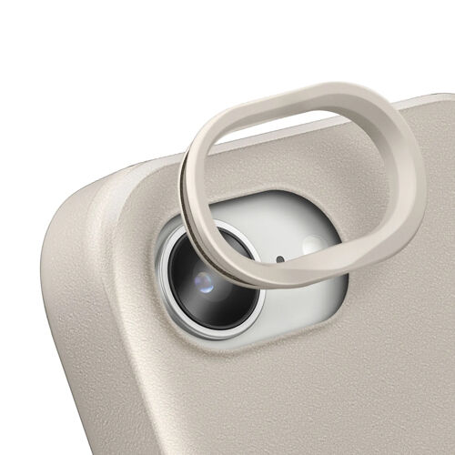 Protection Caméra pour iPhone 16e Contour Objectif Anti-rayures Rhinoshield Beige