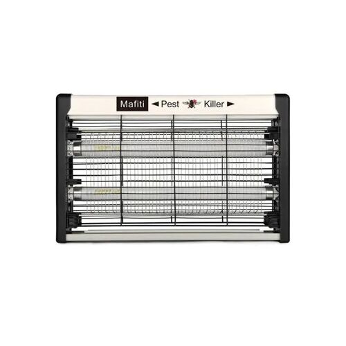 Lampe UV électrique piège à insectes moustiques mouches papillons 20 W 2 lampes, grille 360° pour intérieur, portée 54 m², tiroir