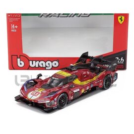 Bburago 1/43 - Ferrari 499p 3.0l Turbo V6 - 3rd 24h Le Mans 2025 36322-51-Bburago