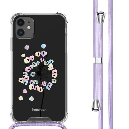 imoshion Coque Design avec cordon iPhone 11 Sandstone Dandelion