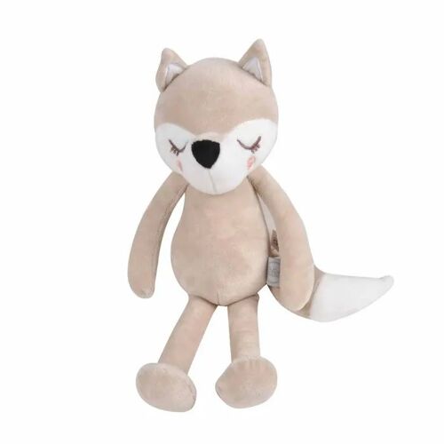 Peluche doudou renard beige bébé douceur