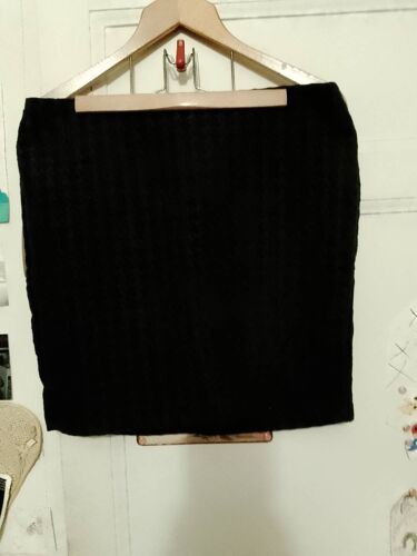 Jupe Noire 42 Xl Camaïeu.