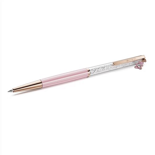 Stylo Blle Swarovski Crystalline Ourson Rose