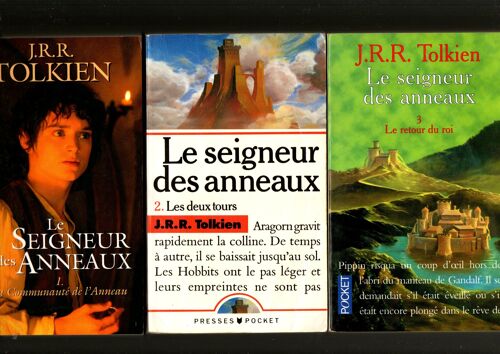 Tolkien, Le Seigneur Des Anneaux, Lot Complet En Poche