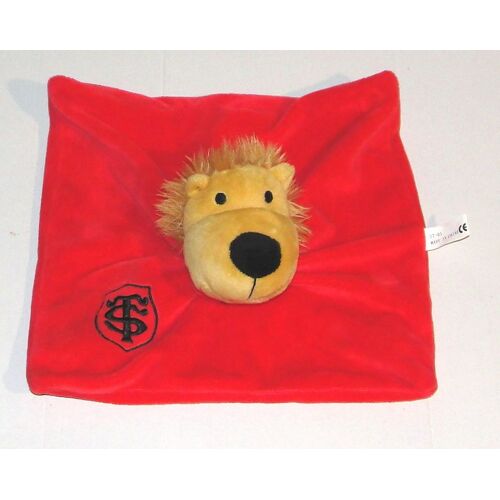 doudou lion du stade toulousain peluche lion mouchoir rouge ts