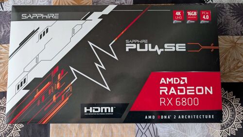 Sapphire Pulse RX 6800 16Go - Carte Graphique Gaming