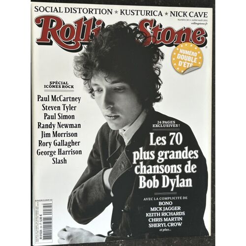 Rolling Stone 2011 07 Cover Bob Dylan Bono Mccartney Tyler Morrison Jagger
