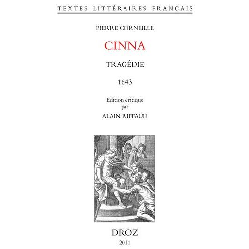 Cinna. Tragédie 1643