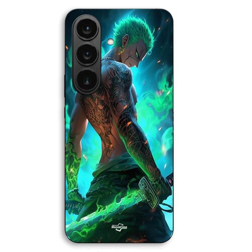 Coque Pour Samsung Galaxy S26 Plus One piece Zoro 3D Manga anime Fanart Maniacase