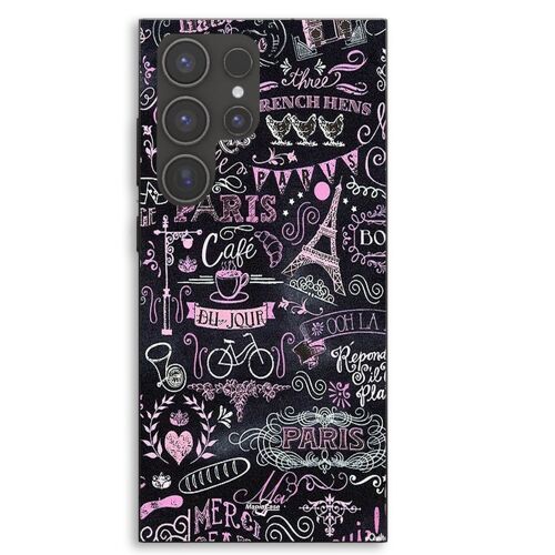 Coque Pour Samsung Galaxy S23 Ultra Paris France café Maniacase