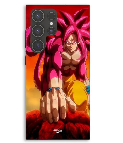 Coque Pour Samsung Galaxy S23 Ultra Dragon Ball Daima GOKU transformation SSJ4 Maniacase