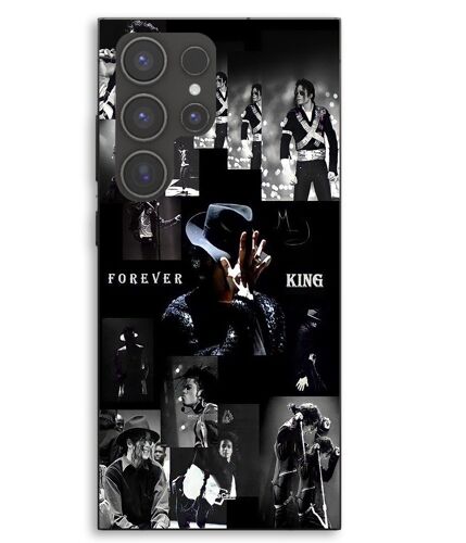Coque Pour Samsung Galaxy S23 Ultra Michael Jackson Forever King Maniacase