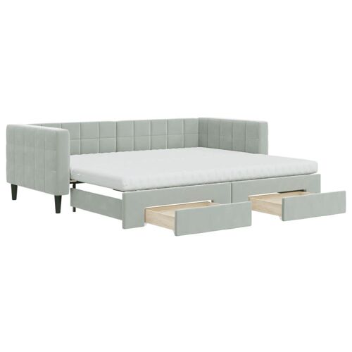 VidaXL 3196763 canapé lit sofa Gris