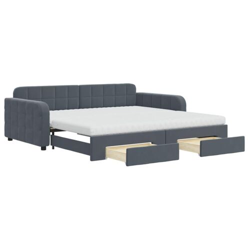 VidaXL 3197009 canapé lit sofa Gris