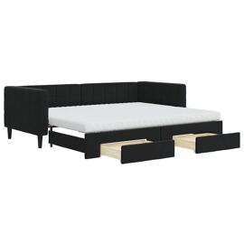 VidaXL 3196767 canapé lit sofa Noir