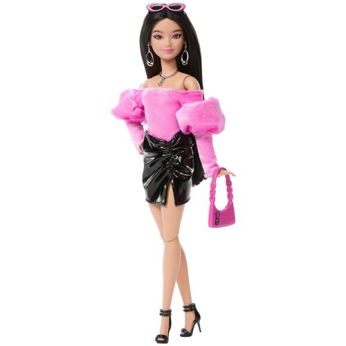 Barbie Barbie-Poupée Barbie Deluxe Style-avec haut Barbiecore rose en velours
