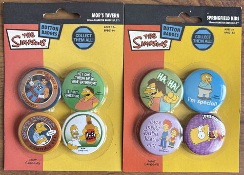 Lot De Badges The Simpsons (2006)