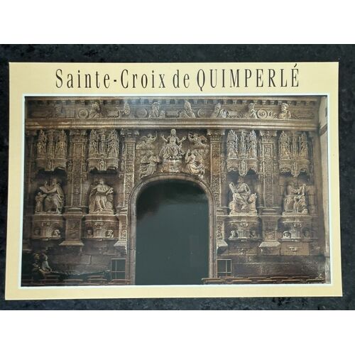 Carte Postale : Quimperlé - Eglise Sainte-Croix