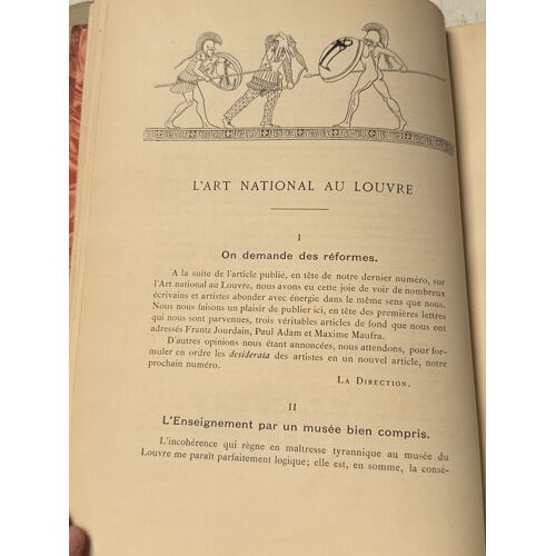 Le Musée 1907 L’Art National Au Louvre 