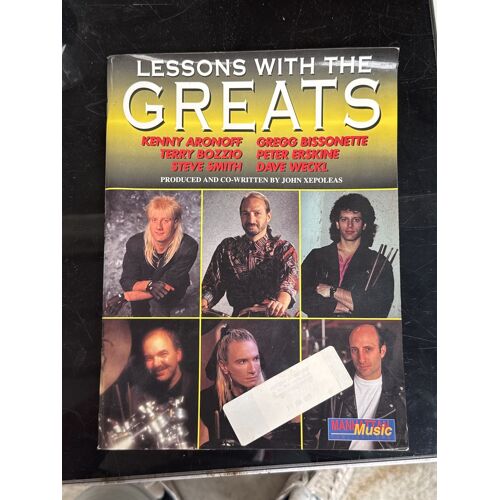 Lessons With The Greats Aronoff Bissonnette Bozzio Erskine Smith Weckl