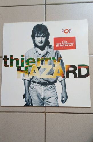Thierry Hazard. Album Pop Music. Rare. 1990. Cbs 467354.