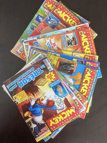 Lot De 10 Journal De Mickey - 2009-2013