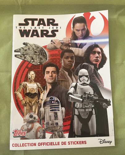 Album Neuf Topps Star Wars - The Last Jedi