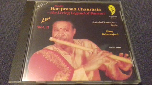 Cd Pandit Hariprasad Chaurasia Live Vol 2 The Living Legend Of Bansuri