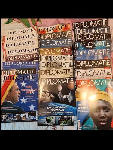 Collection Diplomatie Magazine 1 À 46 + 1 À 6,8 Hs