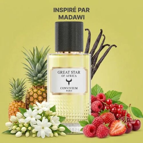 Convivium Paris Great Star Of Africa Extrait De Parfum Mixte 50ml 