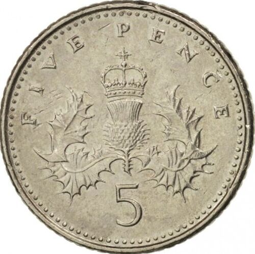 Pièce 5 Pence Royaume-Uni Elizabeth Il - 1997