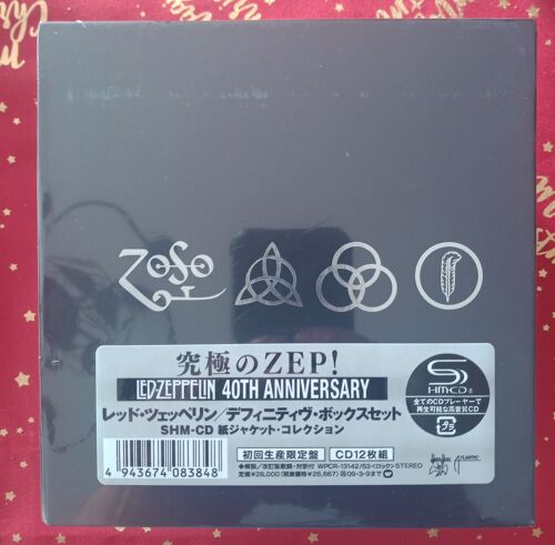 Led Zepplin Coffret 12 Cd'S 40è Anniversaire Made In Japon