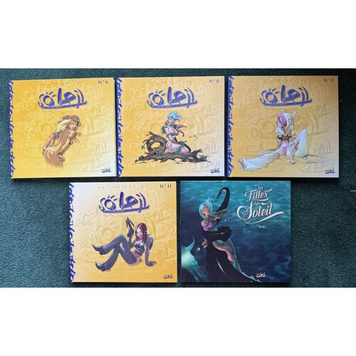Les Filles De Soleil - Lot De 5 Albums (6-8-9-11-20)