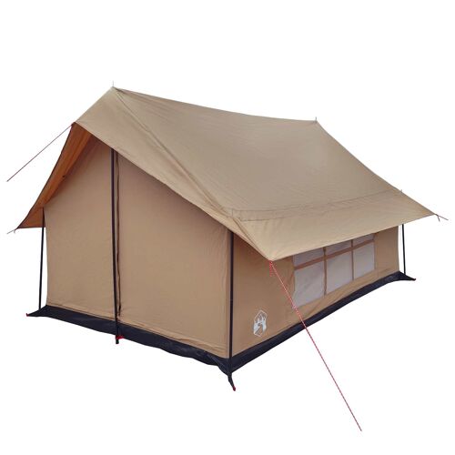 Vidaxl Tente Cabane Marron 340 X 246 X 210 Cm