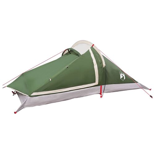 Vidaxl Tente De Randonnée Vert 2 Personnes