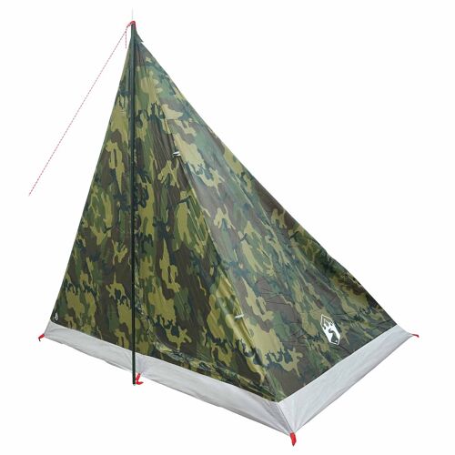 Vidaxl Tente De Randonnée Camouflage 2 Personnes