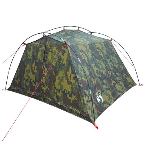 Vidaxl Tente Tunnel Camouflage 4 Personnes