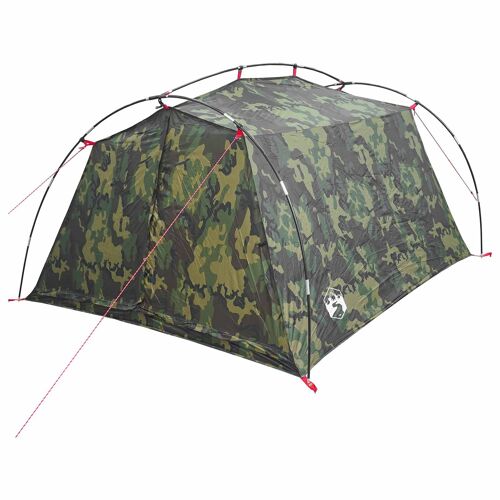 Vidaxl Tente Tunnel Camouflage 2 Personnes