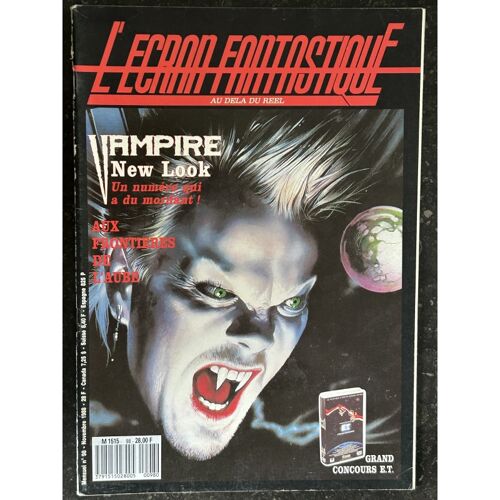 L'écran Fantastique N° 98 - 1988 - Vampire New Look Aux Frontières De L'aube Elvira