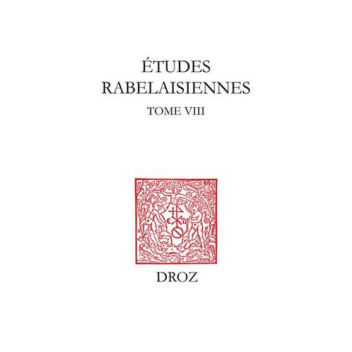 Etudes Rabelaisiennes