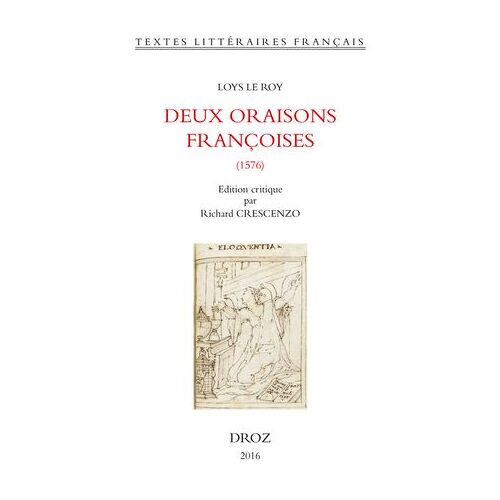 Deux Oraisons Françoises (1576)