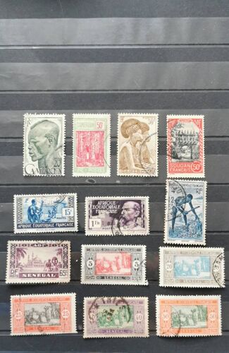 Timbres France Colonies