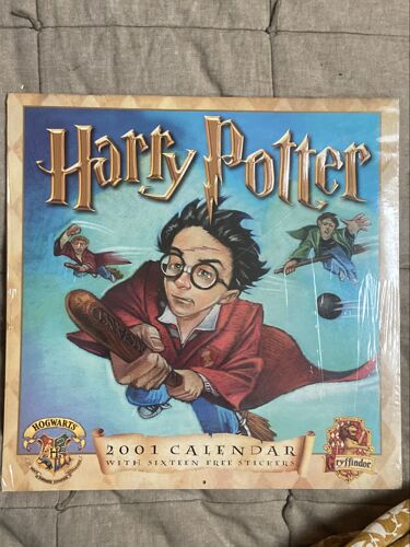 2001 Calendar With Sixteen Free Stickers ( Calendrier Avec Stickers) 
