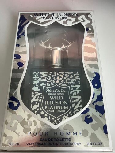Eau De Toilette Wild Illusion Platinum Pour Homme 100 Ml - 