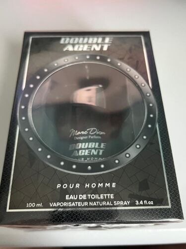 Eau De Toilette Double Agent Pour Homme 100 Ml – Marc Dion – Neuf Sous Blister 