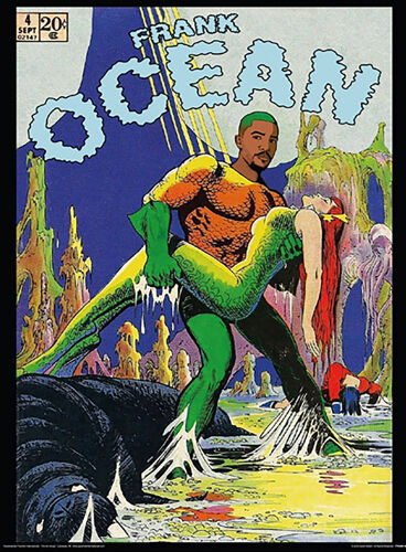 Affiche / Poster - Dangerous Frank Ocean - David Redon - 30x40cm