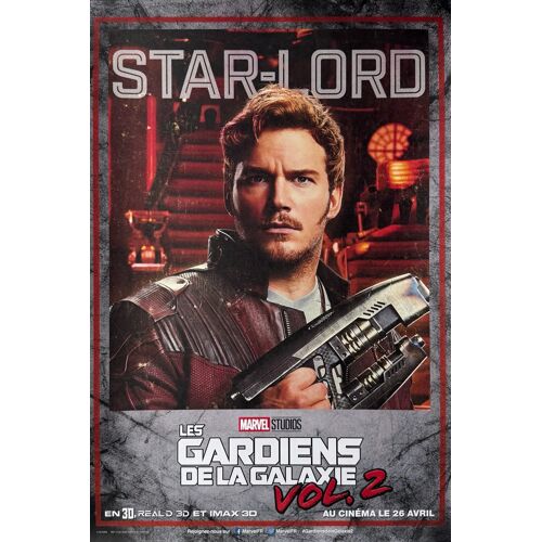 Affiche / Poster - Les Gardiens De La Galaxie Vol. 3 - 2023 - Star-Lord - 40x70cm