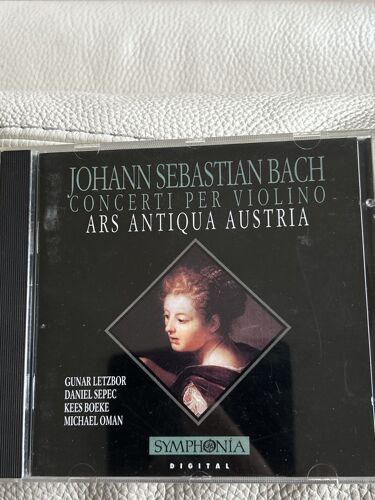 Johann Sebastian Bach, Concerti Per Violino, Gunar Letzbor, Daniel Sepec, Kees Boeke, Michael Oman, Ars Antiqua Austria