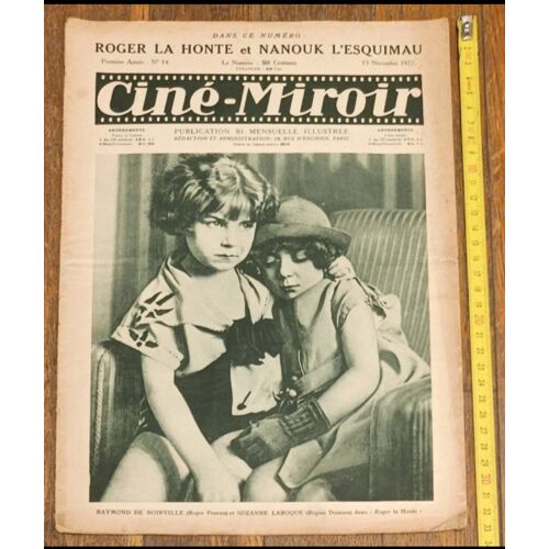 Rare - Ciné Miroir - Année 1922 - N°14 - Ancien Magazine Cinéma Vintage