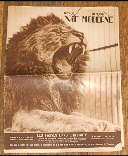 Rare Ancienne Revue De La Vie Moderne - Année 1931 - N°81 - Vintage